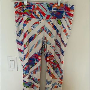 ATHLETA  Multicolor  Workout Tight Leggings  Size M
